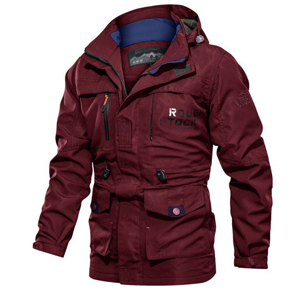 Casual Daily Wear Men's Coat Large Size
