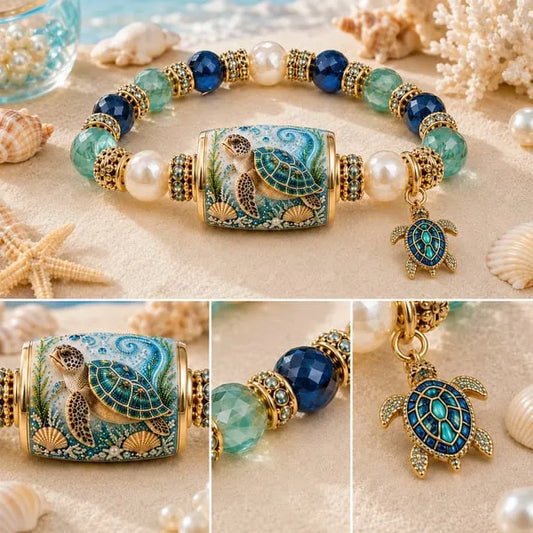 Ocean Sea Animals Adjustable String Bracelet