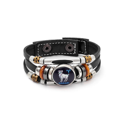 Fashion Luminous Zodiac Sign Bracelet