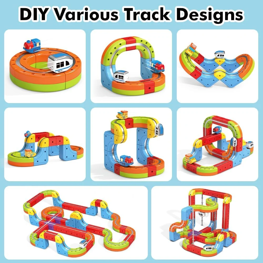 3D Anti-Gravity  Electric Train Track Set for Kids