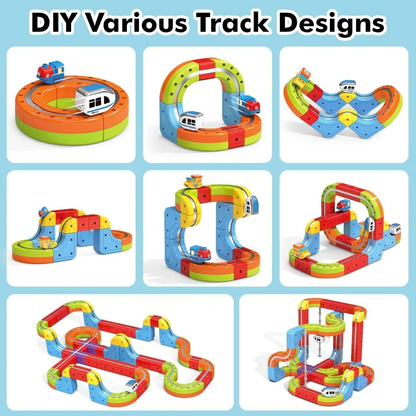 3D Anti-Gravity  Electric Train Track Set for Kids