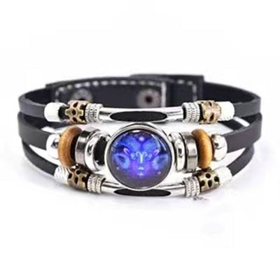 Astrological Sign Luminous Bracelet Super Bright In The Dark