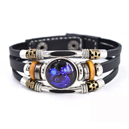 Buy One And Get One Free Zodiac Sign Luminous Bracelet Family Gifts Friends Gifts