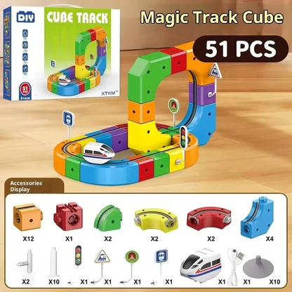 3D Anti-Gravity  Electric Train Track Set for Kids