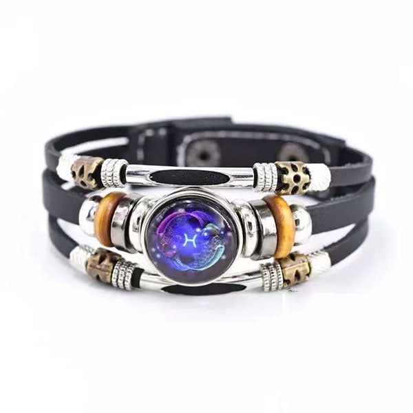 Astrological Sign Luminous Bracelet Super Bright In The Dark