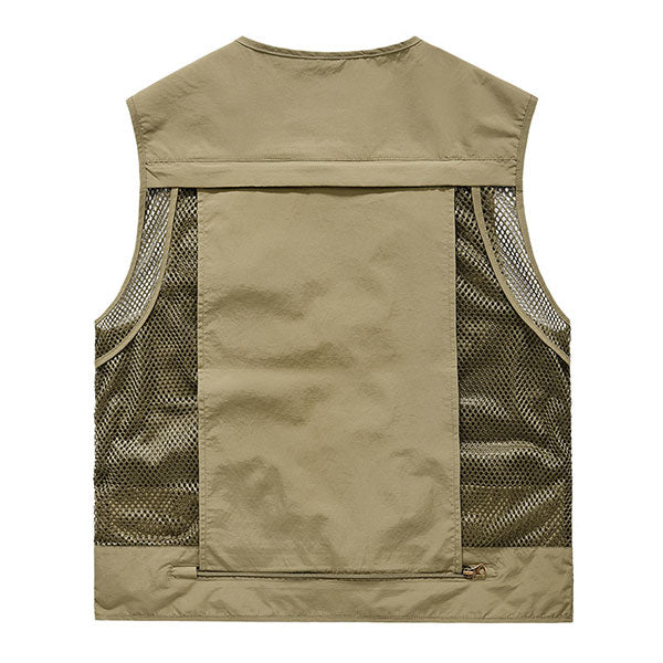 Mutli Pocketts Men's Vest For Sports And Outdoors