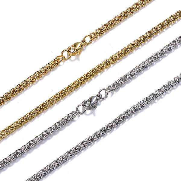 Fashion Zodiac Sign Titanium Steel Necklace