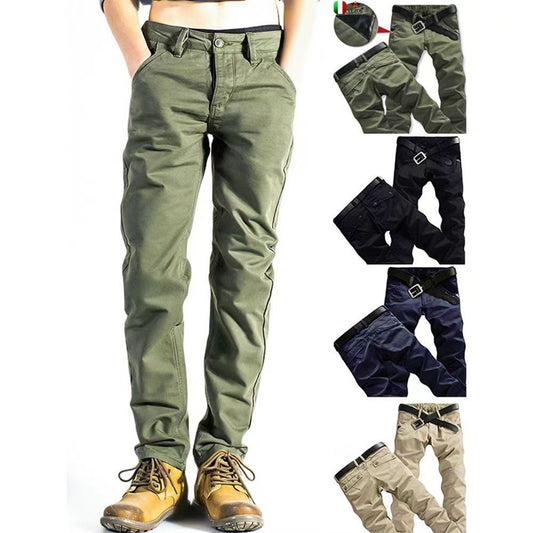 100% Fine Casual Daily Wear Men's Cargo Pants