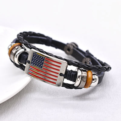 Fashion US Flage Bracelet