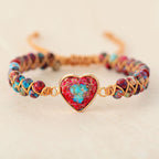Fashion Handmade Bohemia Style Natural Stone Adjustable String Bracelet
