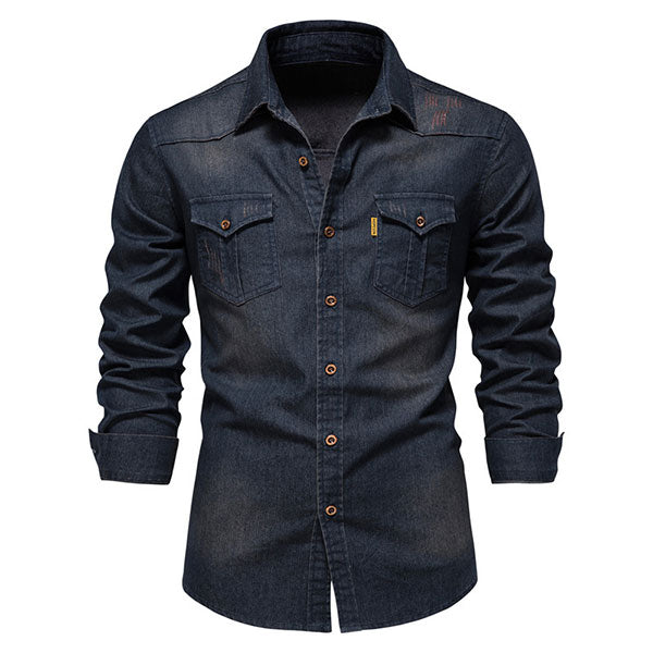 Fashion Classic Denim Men's T-Shirt