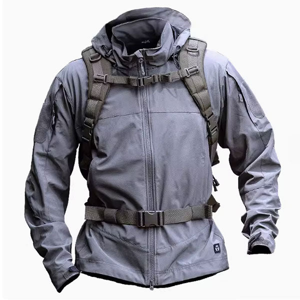 Fashion Men's Solid Color Jacket For Outdoors