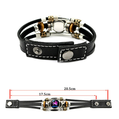 Fashion Luminous Zodiac Sign Bracelet