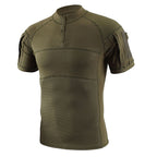 Fashion Men's Short Sleeve Round Collar T-shirt