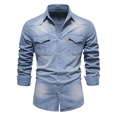 Fashion Classic Denim Men's T-Shirt