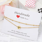 Fashion Zodiac Sign Waist Bracelet Or Anklet
