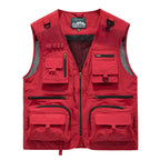 Mutli Pocketts Men's Vest For Sports And Outdoors