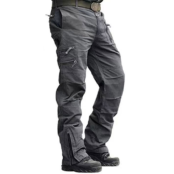 Fashion Classic Men's 100% Cotton Cargo Pants Daily Wear