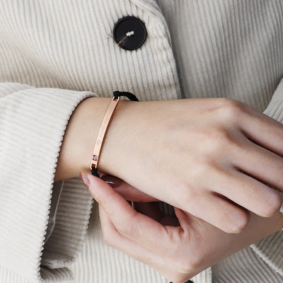 Fashion Adjustable String Her King $ His Queen Bracelets For Couples