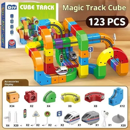 3D Anti-Gravity  Electric Train Track Set for Kids