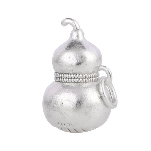 925 Sterling Silver  Hulu-Gourd Pendant Necklace