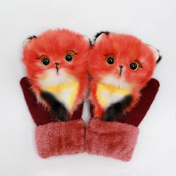 Fashion Cute Animal Women Gloves