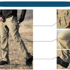 Men's Unique Lines Front Pactch Pants For Sports and Outdoors