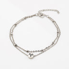 Fashion Zodiac Sign Waist Bracelet Or Anklet