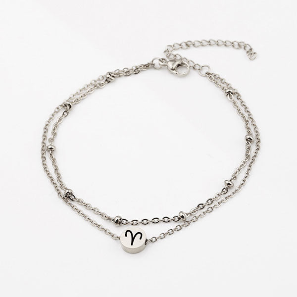 Fashion Zodiac Sign Waist Bracelet Or Anklet