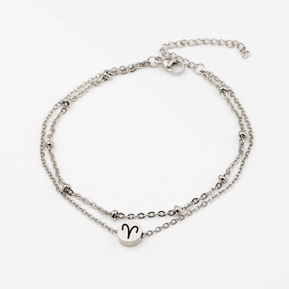 Fashion Zodiac Sign Waist Bracelet Or Anklet