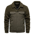 Fashion Solid Color Berber Fleece Men's Jacket