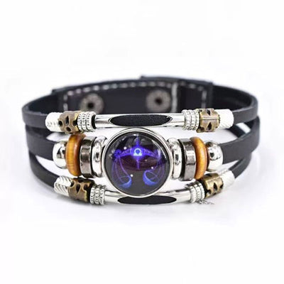 Astrological Sign Luminous Bracelet Super Bright In The Dark