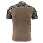 Fashion Men's Short Sleeve Round Collar T-shirt