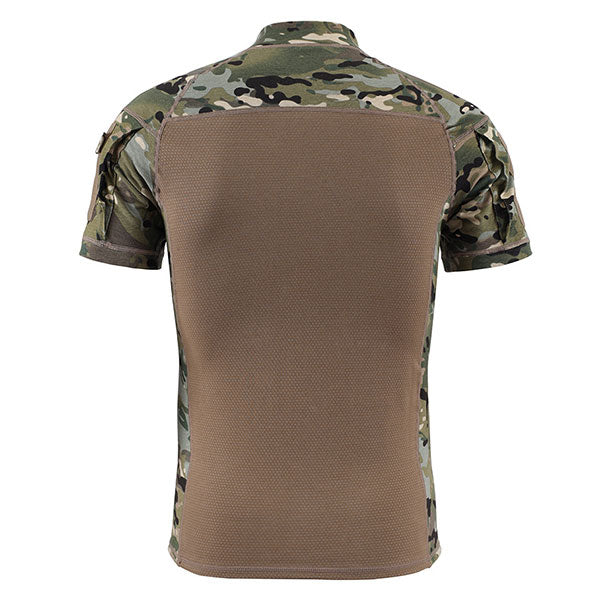 Fashion Men's Short Sleeve Round Collar T-shirt