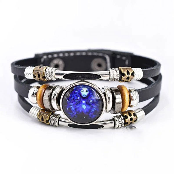 Astrological Sign Luminous Bracelet Super Bright In The Dark