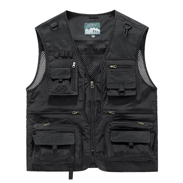 Mutli Pocketts Men's Vest For Sports And Outdoors