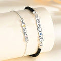 Cute Dog And Cat Theme 990 Silver Rings And Bracelets For Couples
