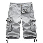 Fashion Cotton Solid Color Men's Cargo Short Pants