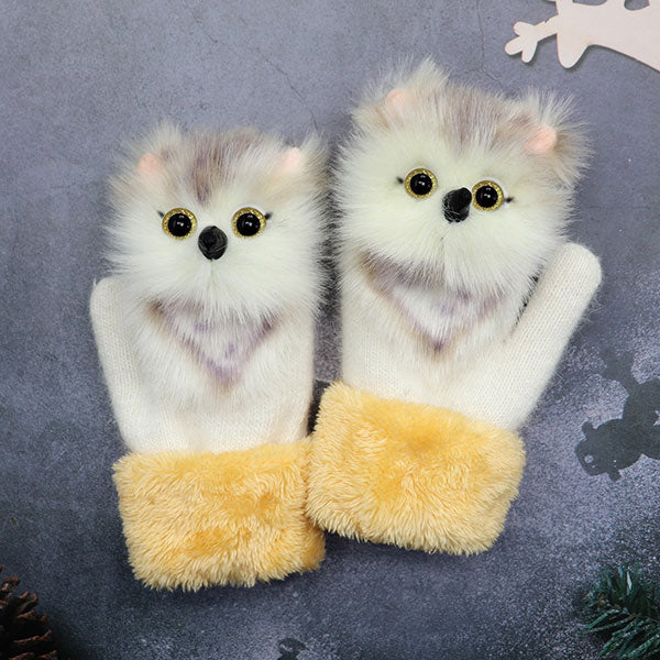 Fashion Cute Animal Women Gloves