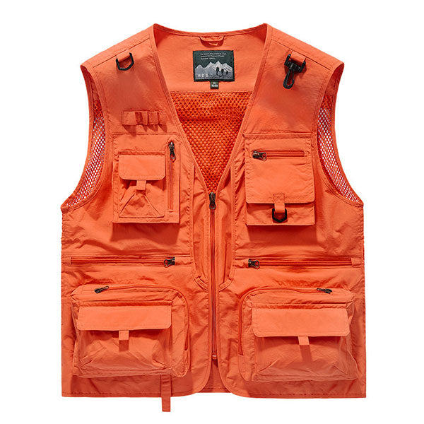 Mutli Pocketts Men's Vest For Sports And Outdoors