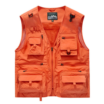 Mutli Pocketts Men's Vest For Sports And Outdoors