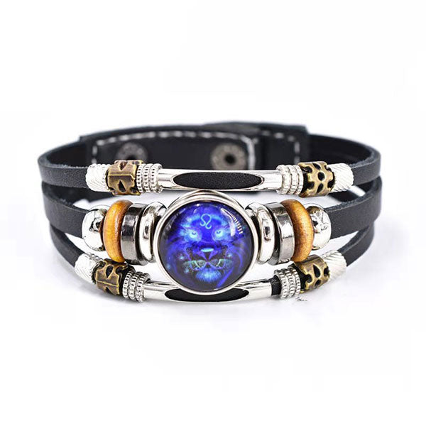 Buy One And Get One Free Zodiac Sign Luminous Bracelet Family Gifts Friends Gifts