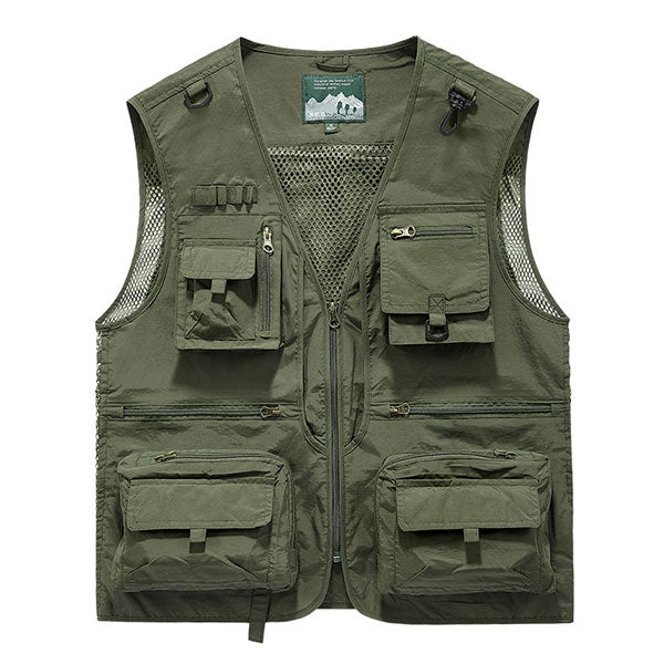 Mutli Pocketts Men's Vest For Sports And Outdoors