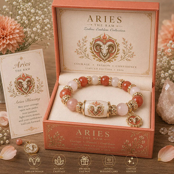 Fashion Zodiac Sign Handmade Bracelet With Matching Box