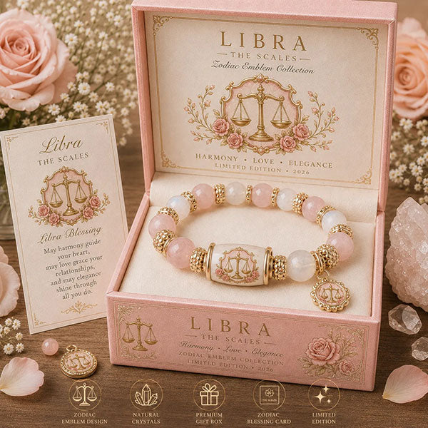 Fashion Zodiac Sign Handmade Bracelet With Matching Box