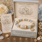 Fashion Zodiac Sign Handmade Bracelet With Matching Box