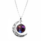 Fashion Zodiac Sign Luminous Necklace For Male And Female