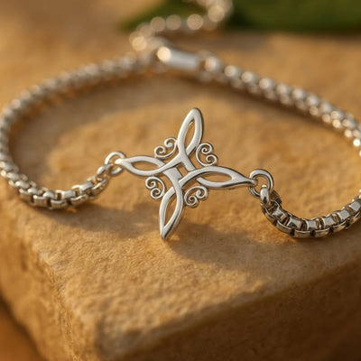 Witch Knot Protection Charm Bracelet
