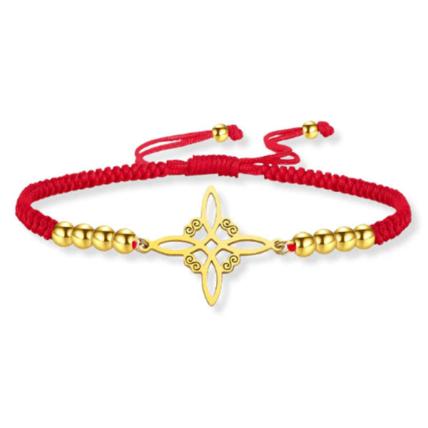 Witch Knot Protection Charm Bracelet