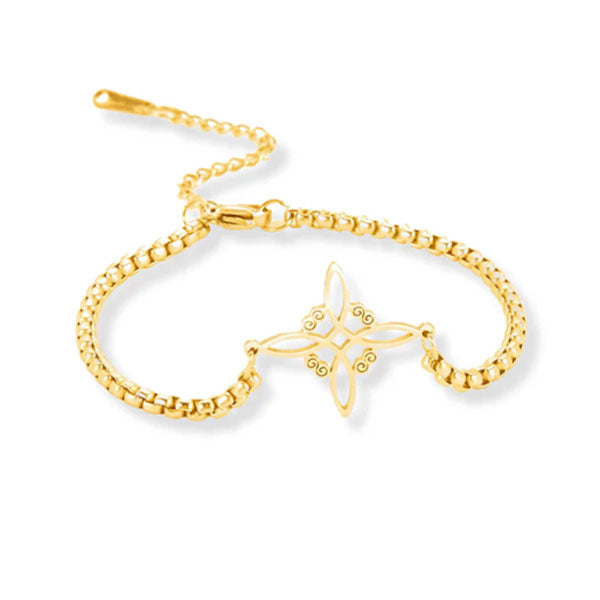Witch Knot Protection Charm Bracelet